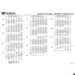 School Semester example document template 