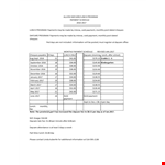 Sample Daycare Lunch Program Payment Schedule - Monthly Payment example document template