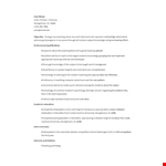 Fresher Teacher Resume Format Download example document template