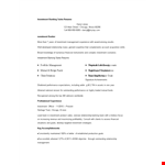 Investment Banking Sales Resume example document template