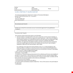Subcontractor Agreement | Contractor Shall Hire Qualified Subcontractor example document template