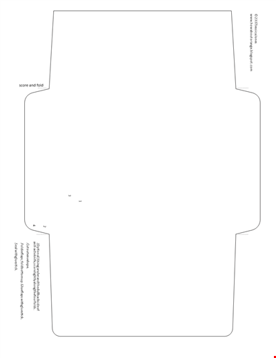 Envelope Template - Free Printable Envelope Templates