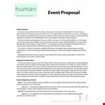 Event Sponsorship Proposal Template example document template