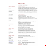 Graduate Assistant Accountant Resume - Accounting & Financial Assistant Skills & Information example document template