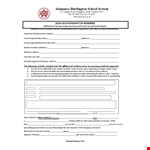 Get a Legal Proof of Residency Letter for Parents or Guardians example document template