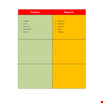 Swot Analysis Template | Identify Strengths, Assets. example document template