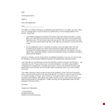 Month Employee Warning Letter - Written Notice for Employee example document template