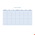 Customer Contact Log Template example document template