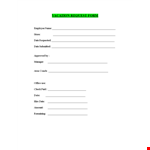 Streamline Your Employee Vacation Requests with Our Easy-to-Use Vacation Request Form example document template