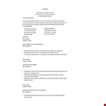 Piano Teacher Resume Sample example document template