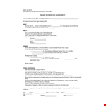 Create a Harmony with our Roommate Agreement Template example document template