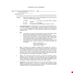 Equipment Lease Agreement for Lessee and Lessor: Property Agreement and Terms example document template