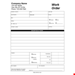 Customize Your Orders with Our Order Form Template example document template