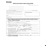 Request an Income Verification Letter - Verify Your Employee Income, Access by Number and Section example document template