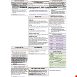 Colorado Division of Labor & Employment: General Employment Law Factsheet example document template