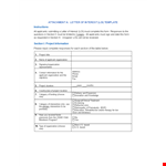 Project Letter of Interest - Get Noticed and Stand Out example document template 