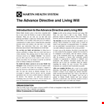 Create Your Living Will with Surrogate - Download Free Template example document template
