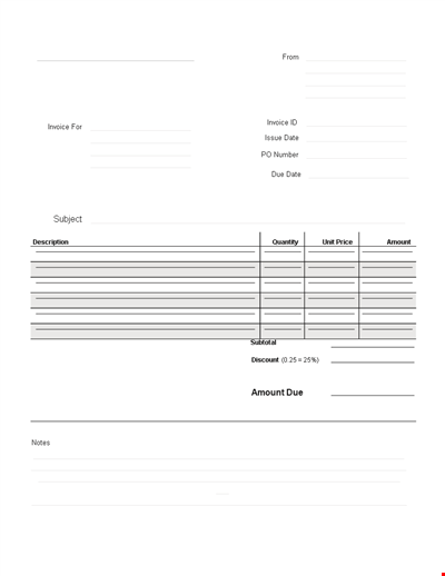 Create Professional Home Bakery Invoices | Simple & Customizable