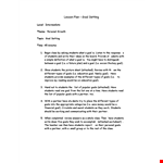 Effective Goal Setting Template for Students and Partners | Accomplish Your Goals example document template