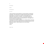 Job Application Letter For Volunteer Teacher example document template