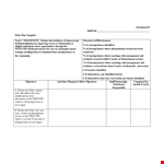 Work Plan Template - Create an Effective Work Plan with Identified Waivers example document template