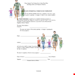 Create memories with our Certificate of Completion Template - School Curriculum | Address example document template