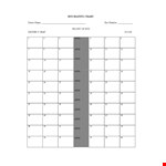 Free Seating Chart Template - Easy Driver and Aisle Navigation example document template