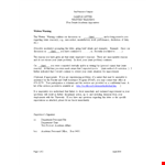 Written Employee Warning Letter | Academic & State Compliance example document template