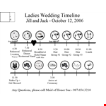 Plan Your Wedding with Our Customizable Itinerary Template - Get Support example document template 
