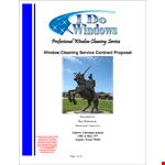 Professional Window Cleaning Service | Expert Cleaners | 60% Off example document template