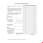 Track Your Finances with Our Checkbook Register - Balance and Statement Shown example document template