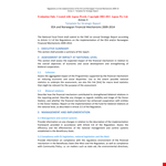 Free Strategy Report Template example document template