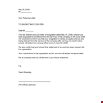 Download Professional Resignation Letter and Relieving Certificate - Company Name example document template 
