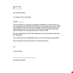 Download Professional Resignation Letter and Relieving Certificate - Company Name example document template