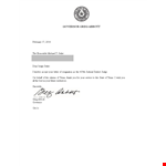 Manager Acceptance of Resignation Letter - Governor Abbott Thanks Seiler (Texas) example document template 