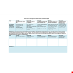 Effective Goal Setting Template for the Best Results - Download Now example document template