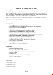 Makeup Trainer Job Description Saubhaya Makeup