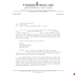 Writing an Important Character Witness Letter for Your Client: Why it Should Matter to the Judge example document template