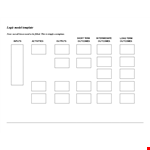 Create Effective Outcomes with Our Logic Model Template example document template