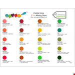 Color Mixing Chart Template example document template