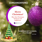 Christmas Social Media Posts example document template