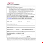 Credit Report Example example document template