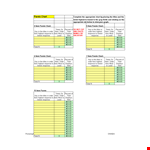 Pareto Chart - Analyze Response Rates example document template