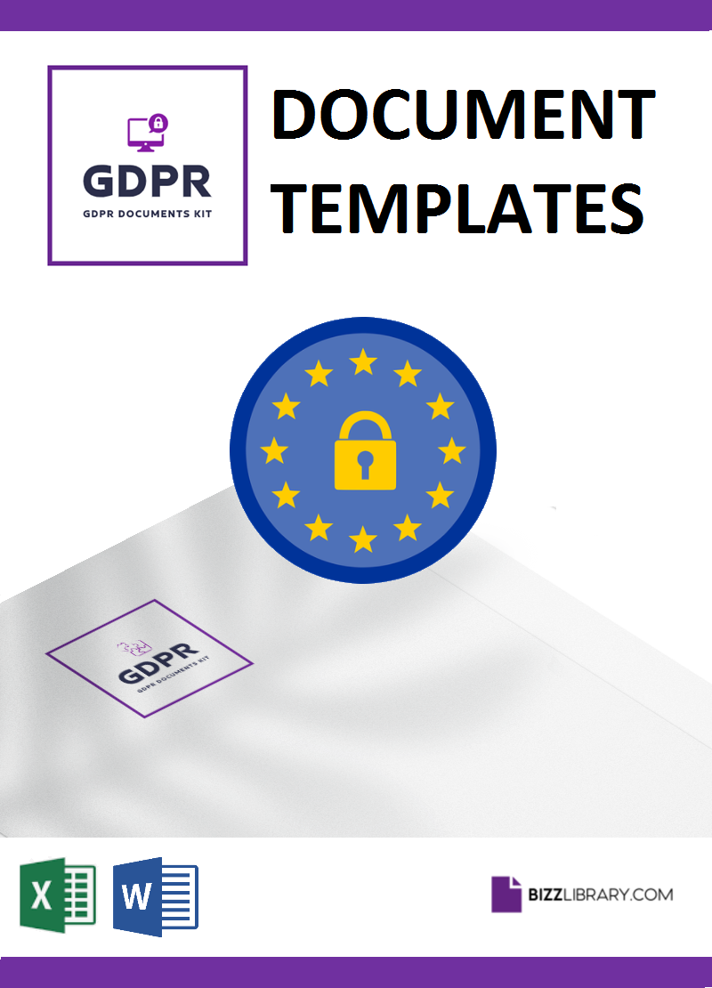 gdpr documentation templates template