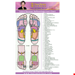 Printable Foot Reflexology Chart example document template