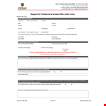 Offer Letter and Funding Information for Postdoctoral Research example document template