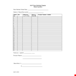Nurse Clinical Hours Log Sheet - Refresher Course example document template