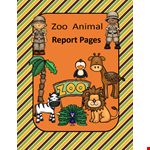 Free Animal example document template