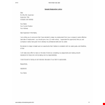 Current Position Resignation Letter example document template