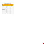 March Email Sign Up Sheet Example example document template 